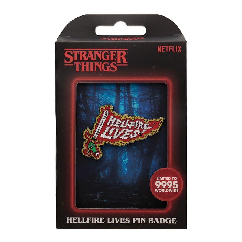 STANGER THINGS - Helfire Lives - Limited Edition Pin's - 2