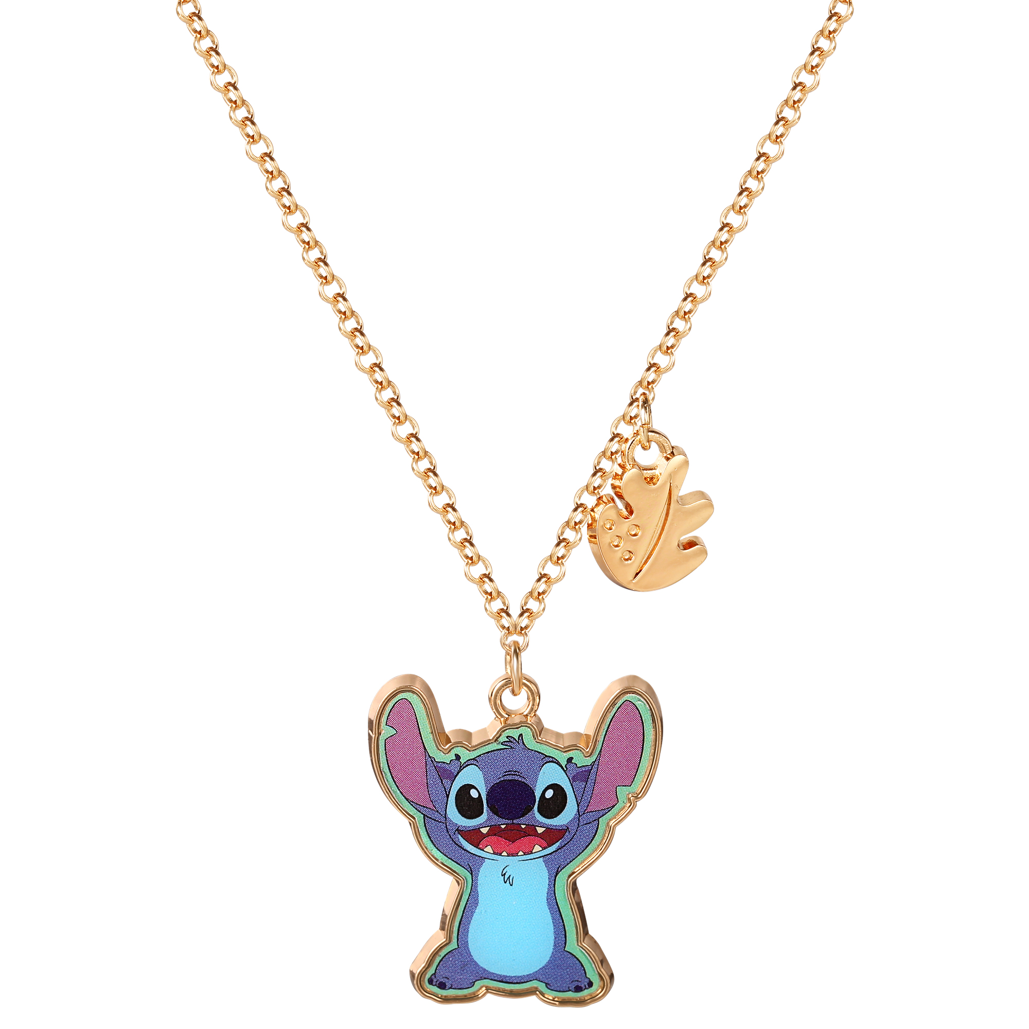 STITCH - Happy - Collier + Pendentif 16mm : : Bijoux  Peershardy DISNEY