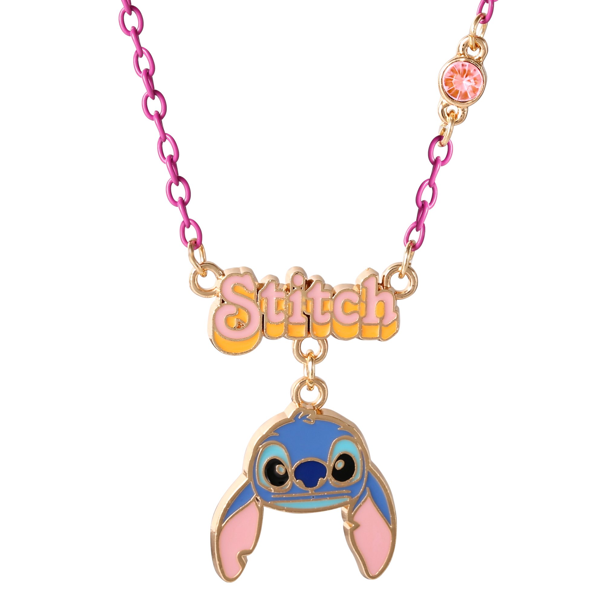 STITCH - Ananas - Collier + Pendentif 16mm : : Bijoux  Peershardy DISNEY