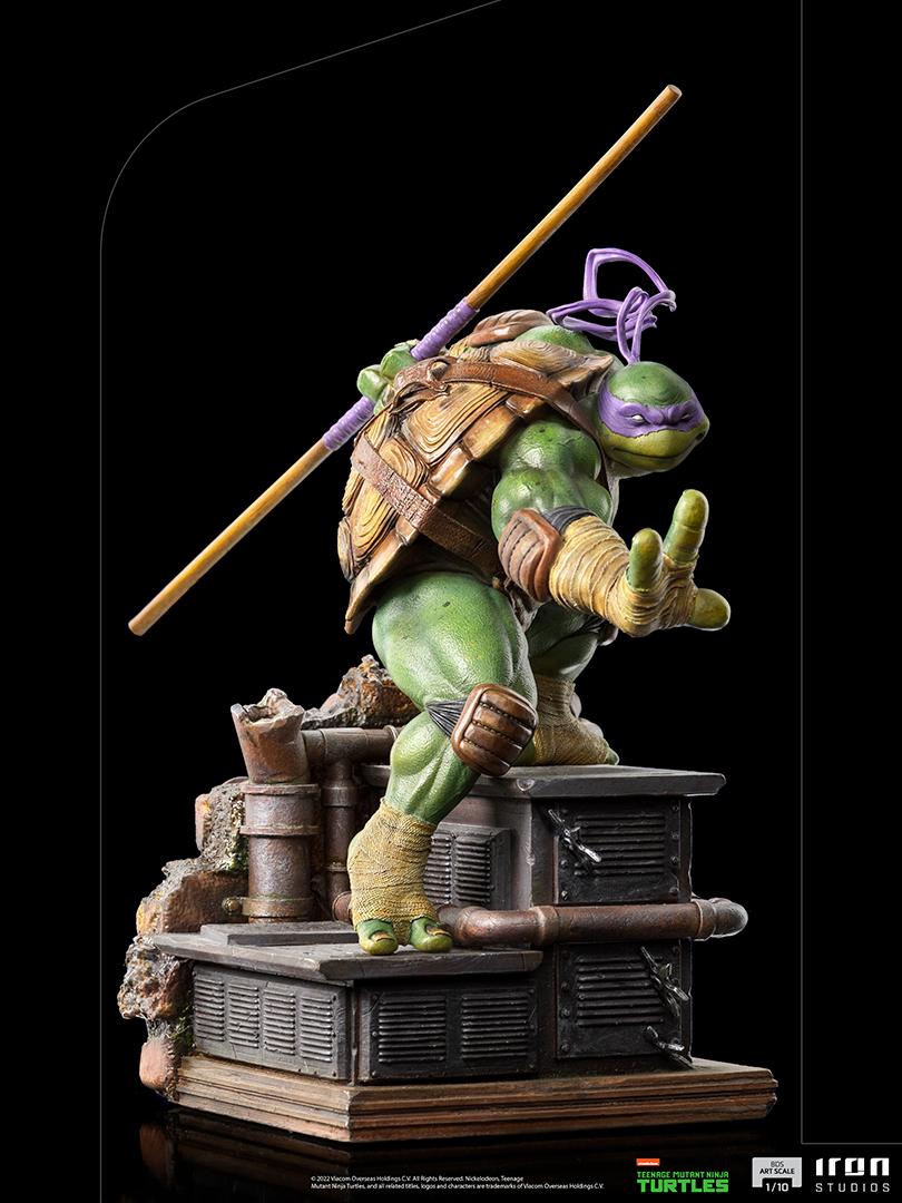 TMNT - Donatello - Statuette  ArtScale BDS 1/10 25cm - 3