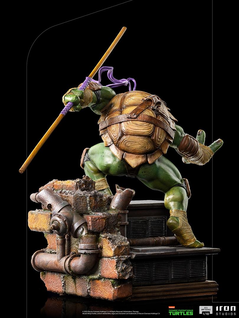 TMNT - Donatello - Statuette  ArtScale BDS 1/10 25cm - 4
