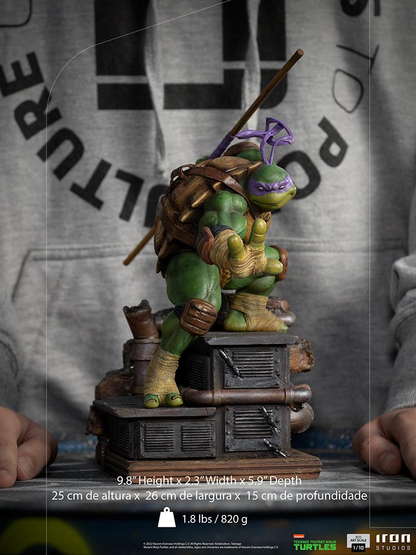 TMNT - Donatello - Statuette  ArtScale BDS 1/10 25cm - 5