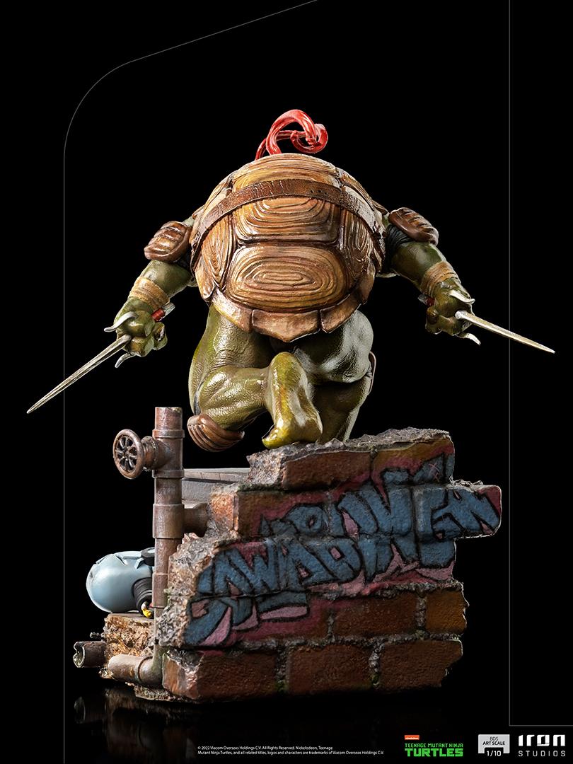 TMNT - Raphael - Statuette  ArtScale BDS 1/10 22cm - 4