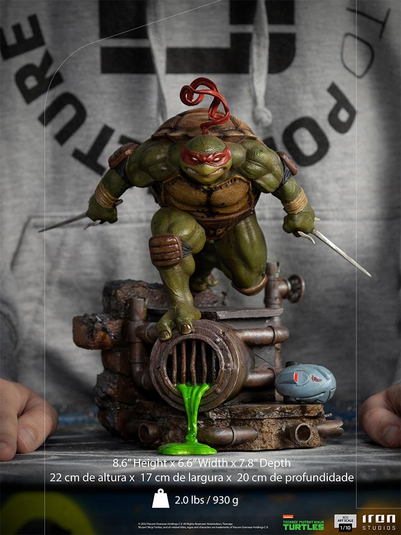 TMNT - Raphael - Statuette  ArtScale BDS 1/10 22cm - 5