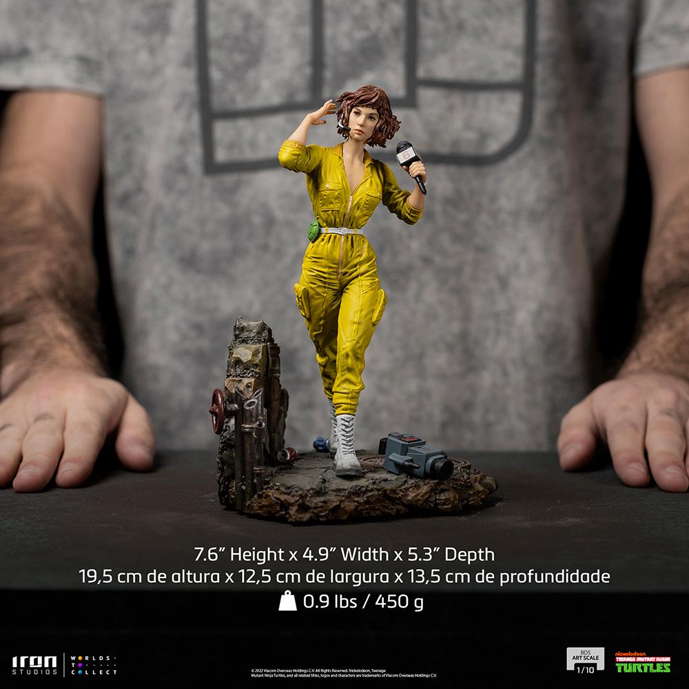 LES TORTUES NINJAS - April O'Neil - Statuette Art Scale 1/10 19,5cm - 6