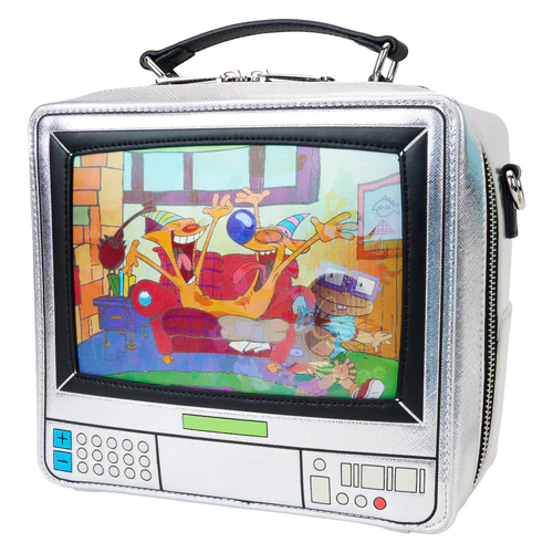 NICKELODEON - Retro TV - Triple Lenticulaire Sac bandoulière Loungefly - 2