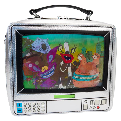 NICKELODEON - Retro TV - Triple Lenticulaire Sac bandoulière Loungefly - 3