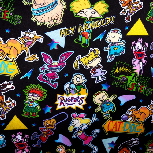 NICKELODEON - Retro TV - Triple Lenticulaire Sac bandoulière Loungefly - 6
