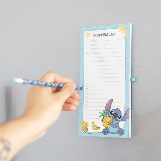 STITCH - Agenda Hebdomadaire Non Daté + Intercalaires + Stickers