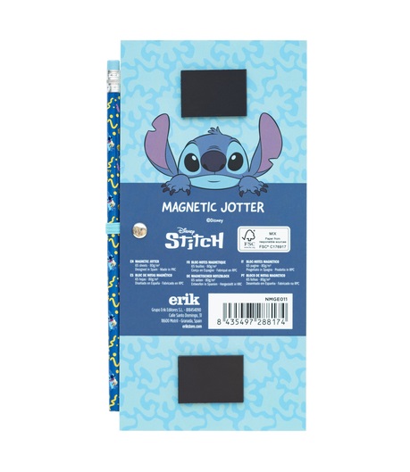 Promo SET PAPETERIE STITCH Composé d'un crayon à papier, une règle