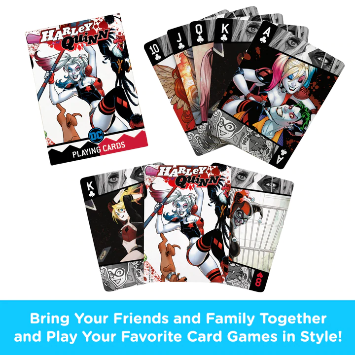 DC COMICS - Harley Quinn - Jeu de cartes - 2