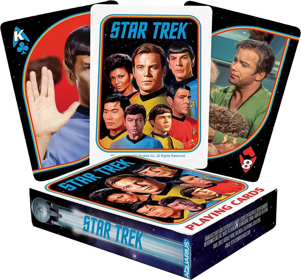 STAR TREK Original Series Playing Cards Card game Aquarius Star Trek