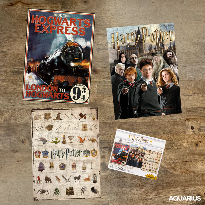 HARRY POTTER - Hogwarts - 3 Puzzle 500P - 3