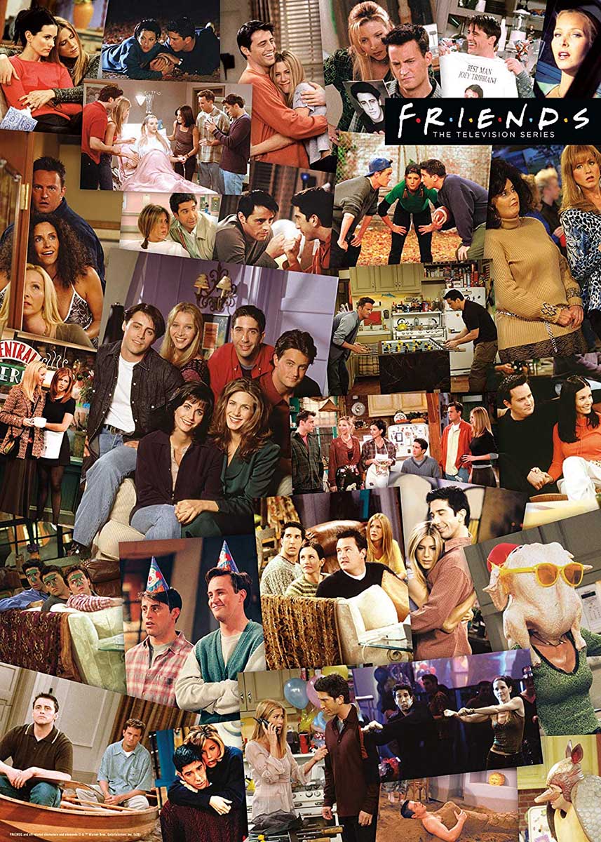 FRIENDS - Collage - Puzzle 1000P '71x51cm'_IMAGE_1