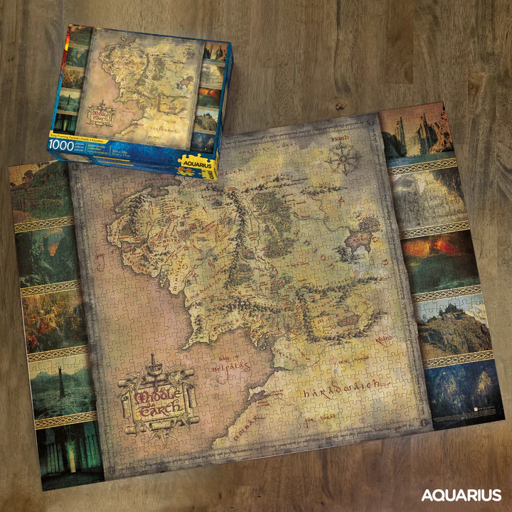 THE LORD OF THE RINGS - Map - Puzzle 1000P - 3