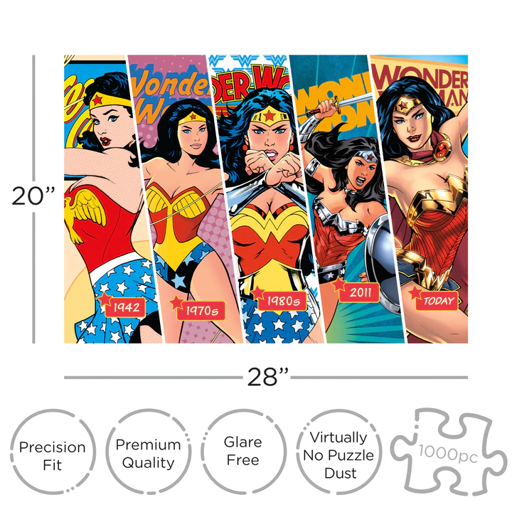 WONDER WOMAN - Chronologie - Puzzle 1000P - 2