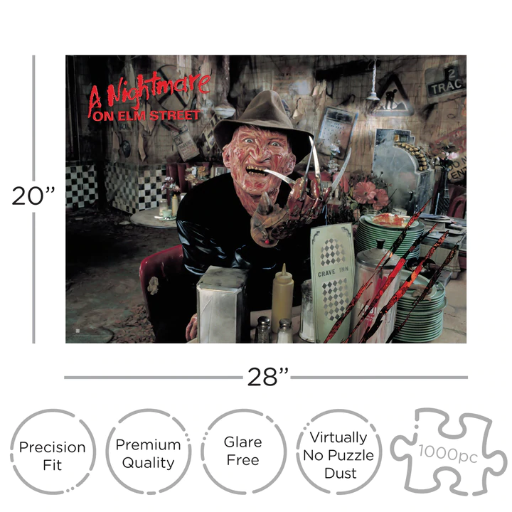 HORROR - Nightmare on Elm Street - Puzzle 1000P - 2