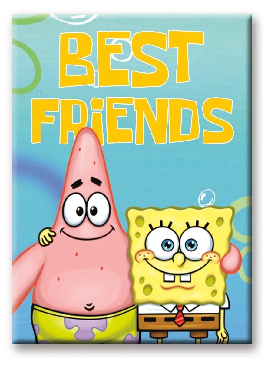 SPONGEBOB SQUAREPANTS - Best Friends - Magnet 6.3x8.9cm_IMAGE_1