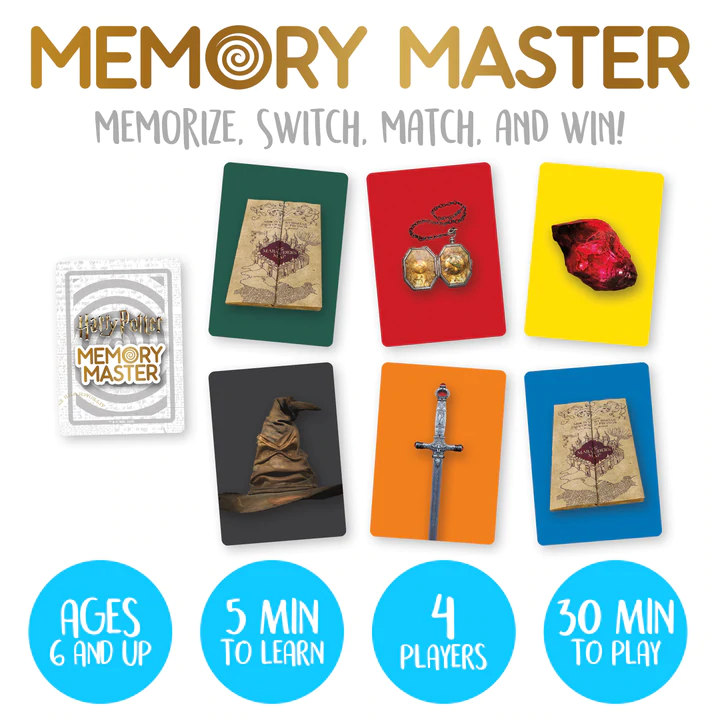HARRY POTTER - Jeu de cartes Memory Master (UK) - 2