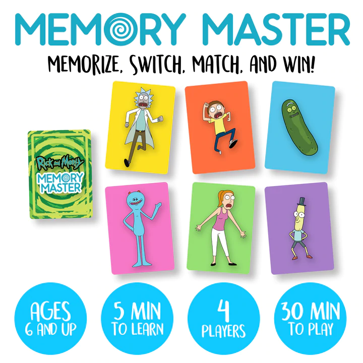 RICK AND MORTY - Memory Master Card Game (UK)_IMAGE_2