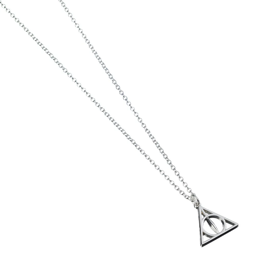 Collana Con Ciondolo Bacchetta Magica Harry Potter – Argento, Regalo Ufficiale Olivander