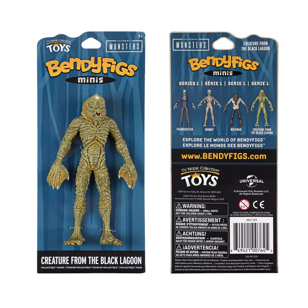 MONSTERS - Creature from the Black Lagoon - Mini Bendyfigs Figure 13cm - 2
