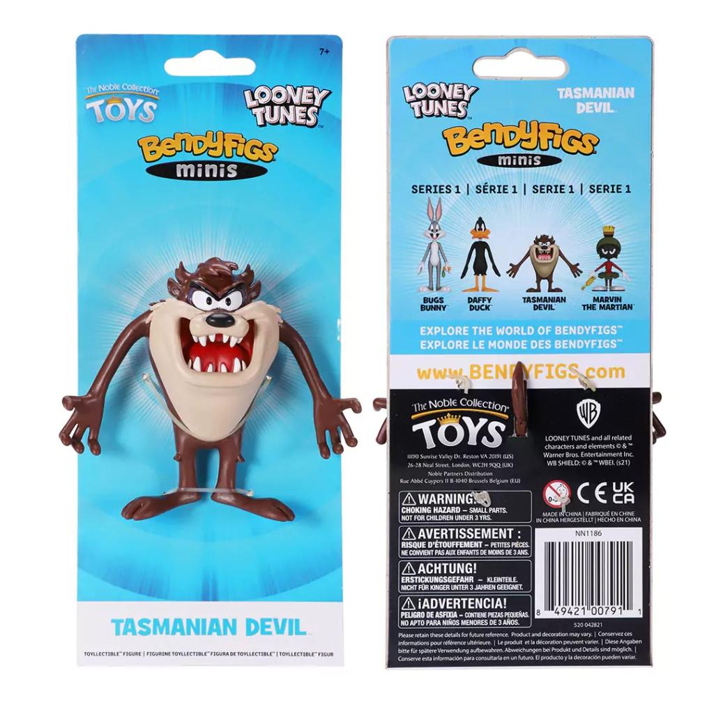 LOONEY TUNES - Taz - Mini Bendyfigs Figure 9cm - 2