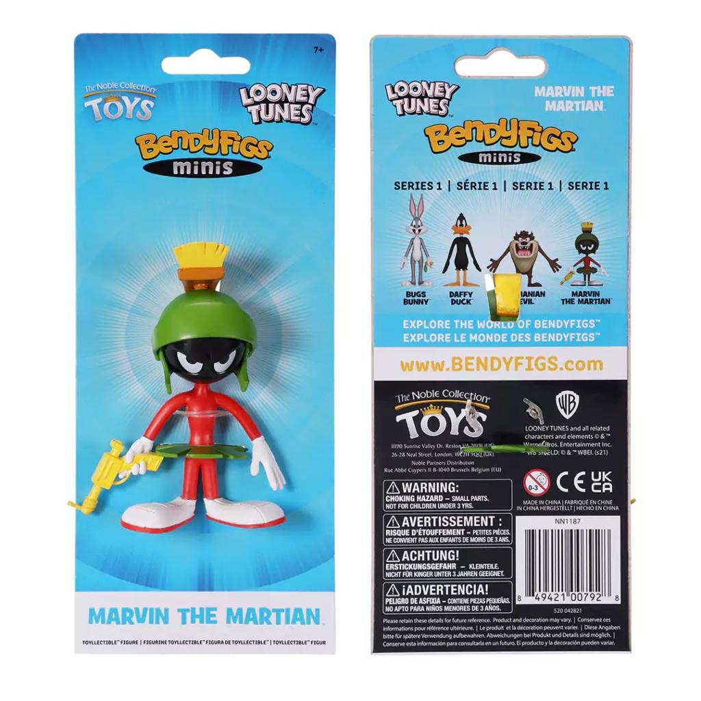 LOONEY TUNES - Marvin - Mini Bendyfigs Figure 9cm - 2