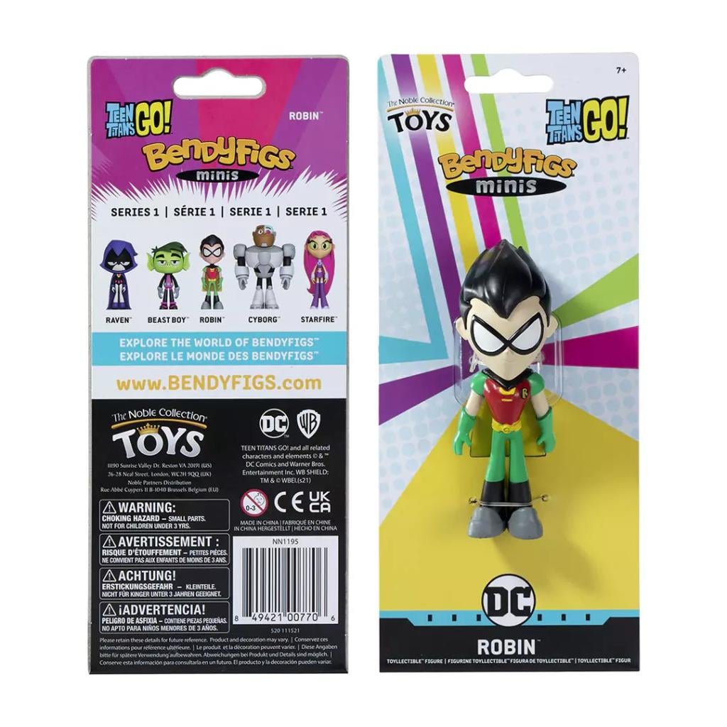 TEEN TITANS GO - Robin - Mini Bendyfigs Figure 11cm - 2