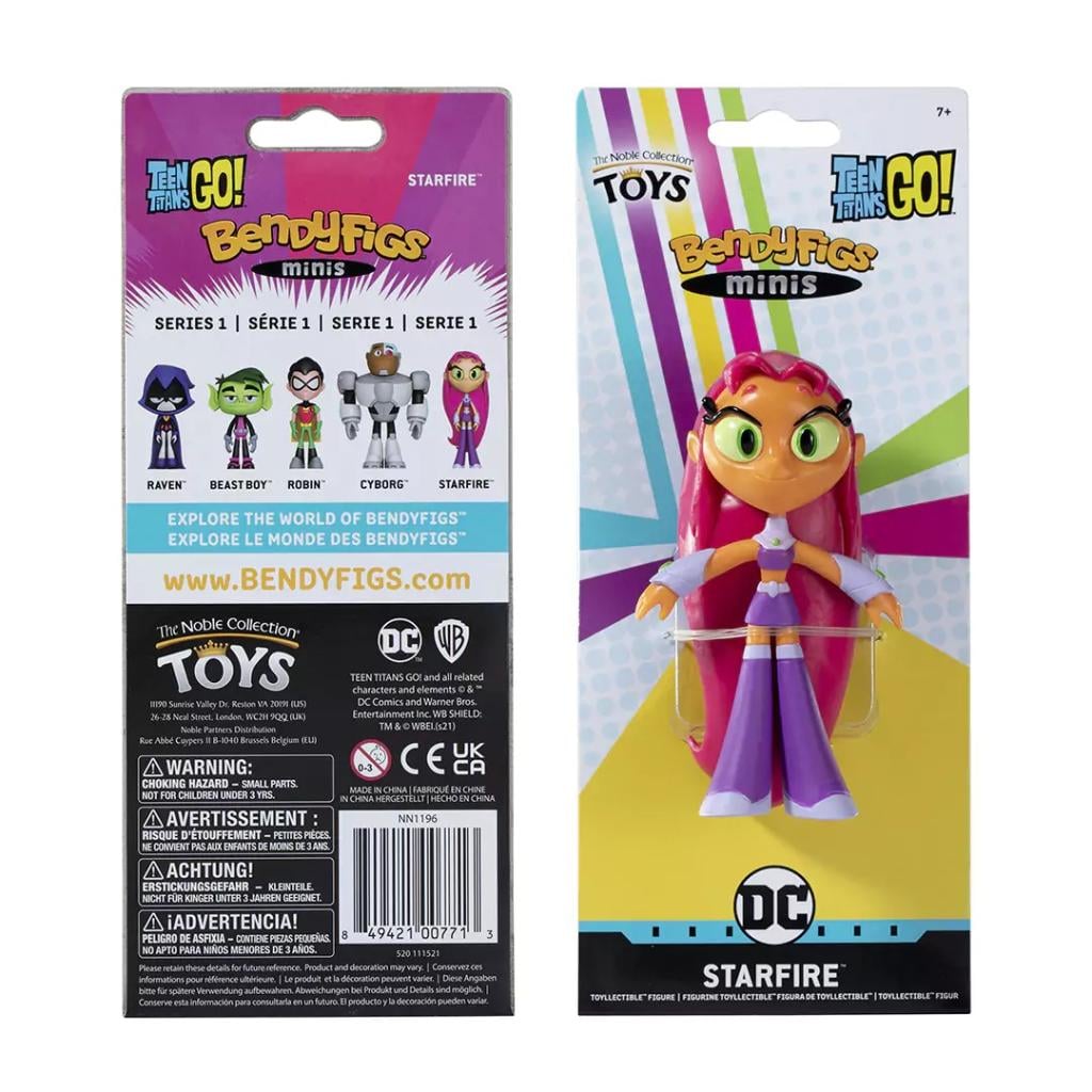 TEEN TITANS GO - Starfire - Mini Bendyfigs Figure 11cm - 2