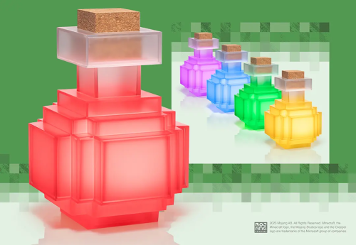 Minecraft - Lampe de table en minerai de diamant