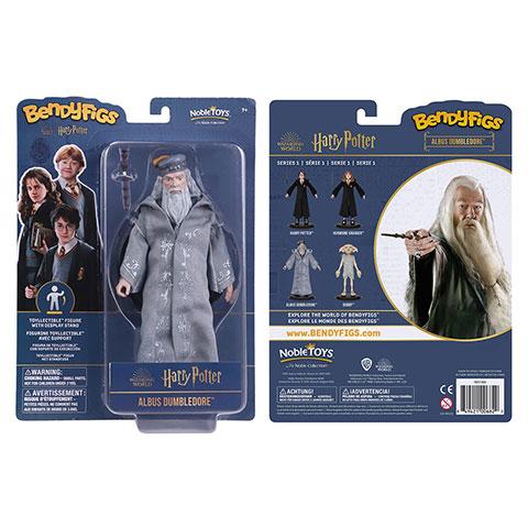 HARRY POTTER - Dumbledore - Bendyfigs Figure with Support - 2