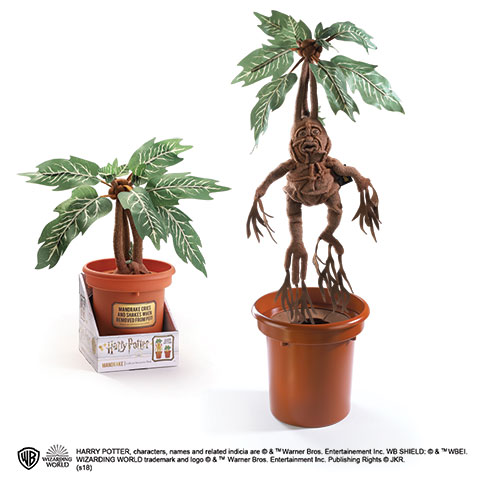 HARRY POTTER - Electronic Mandrake collector plush - 36cm_IMAGE_1
