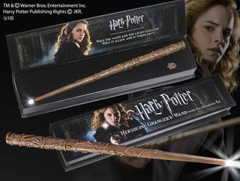 Baguette magique Harry Potter Hermione Lumos Wand