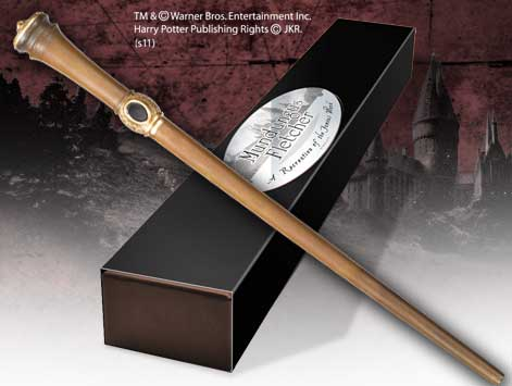 HARRY POTTER - Baguette de Bellatrix Lestrange : : Baguette  Noble Collection Harry Potter