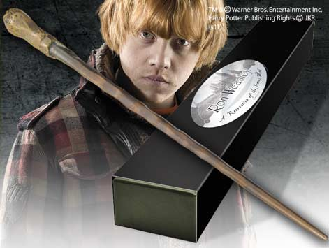 Achetez Spin Master Wizarding World Harry Potter Detaild Wand Ron Weasley - Baguette  Magique chez  pour 27.63 EUR. EAN: 0778988399231