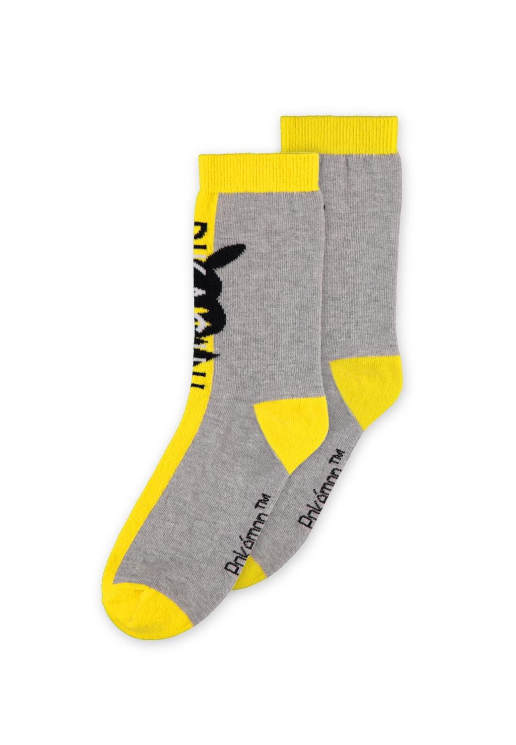 POKEMON - Pikachu - Paires de Chaussettes Novelty (T39-T42) - 2