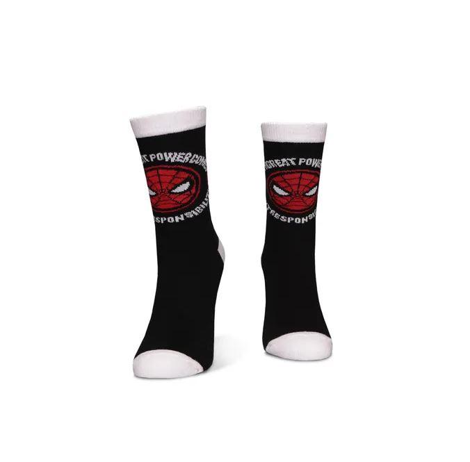 SIPDER-MAN - Power - Pack de 3 Paires de Chaussettes (T 39-42) - 3