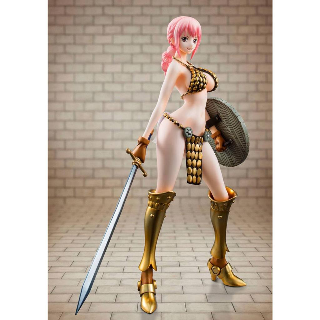 ONE PIECE - Statue PVC MegaHouse P.O.P S.A - Gladiator Rebecca 22cm - 5