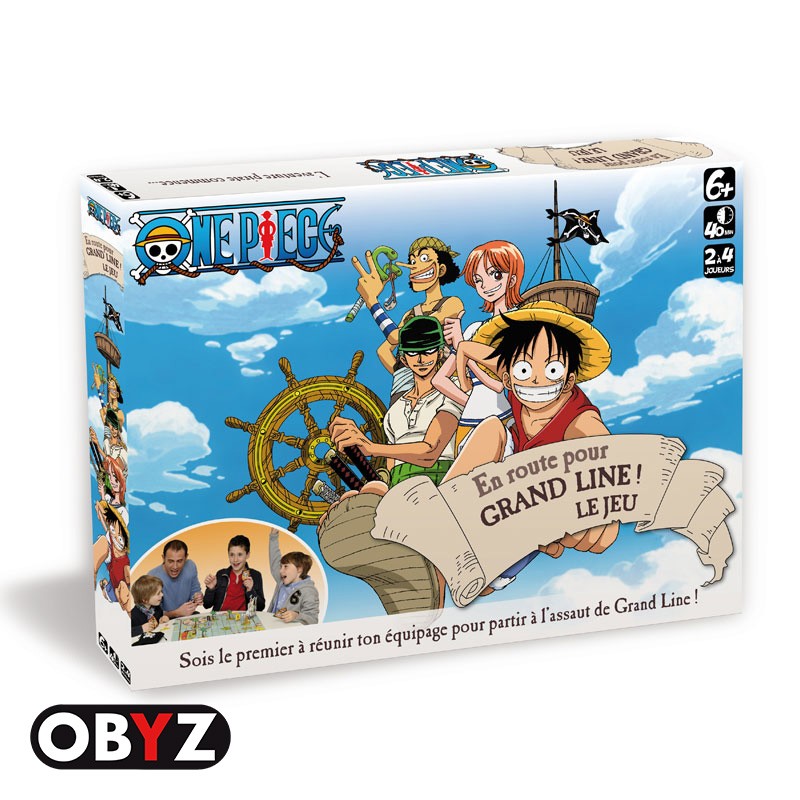 ONE PIECE Jeux de Plateau En Route pour Grandline Jeu de société One Piece