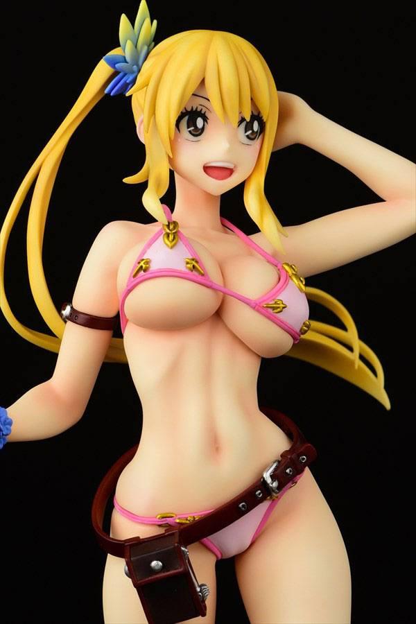 FAIRY TAIL - Lucy Heartfilia Swimwear Gravure Ver. - Statue 23cm - 3