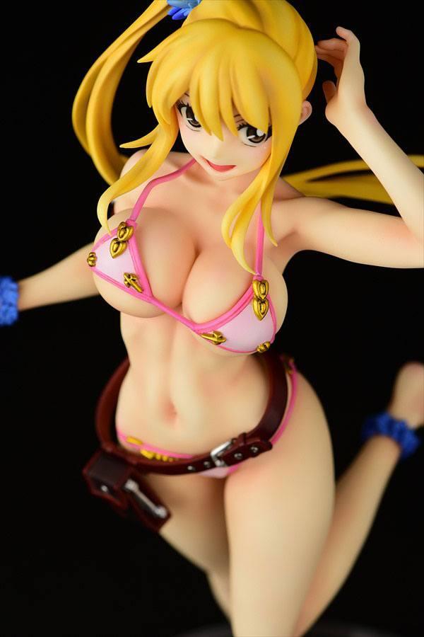 FAIRY TAIL - Lucy Heartfilia Swimwear Gravure Ver. - Statue 23cm - 4