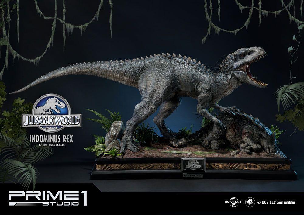 JURASSIC WORLD - Statuette 1/15 - Indominus Rex - 105cm : ShopForGeek