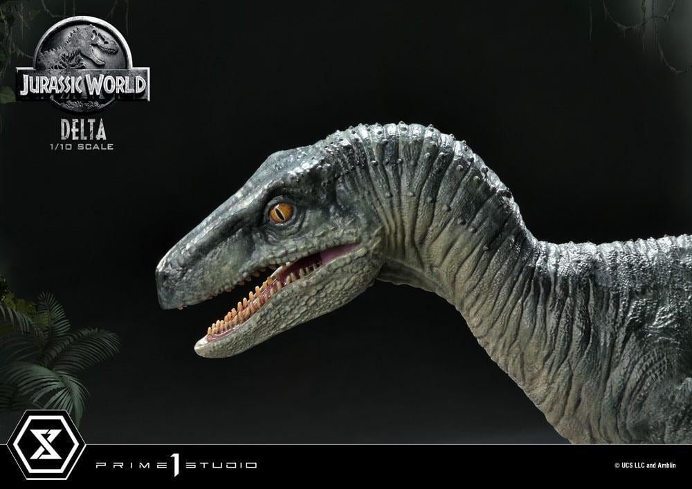 JURASSIC WORLD - Delta - Statuette 17cm - 6