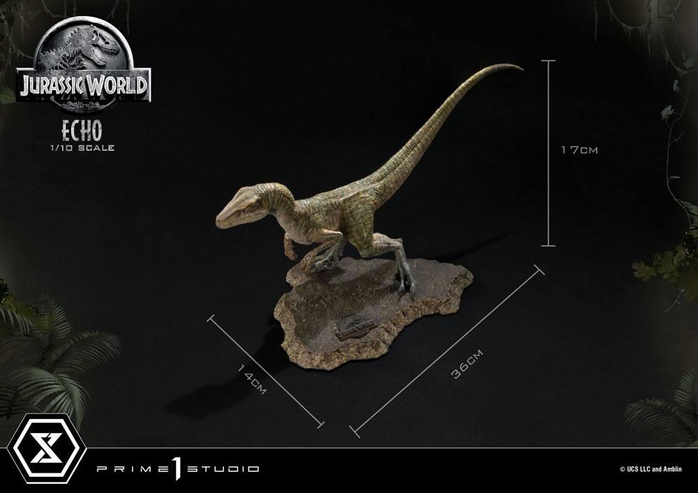 JURASSIC WORLD - Echo - Statuette 17cm - 5