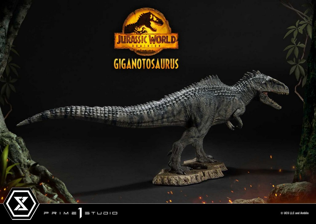 JURASSIC WORLD DOMINION - Giganotosaurus - Statuette 48cm - 3