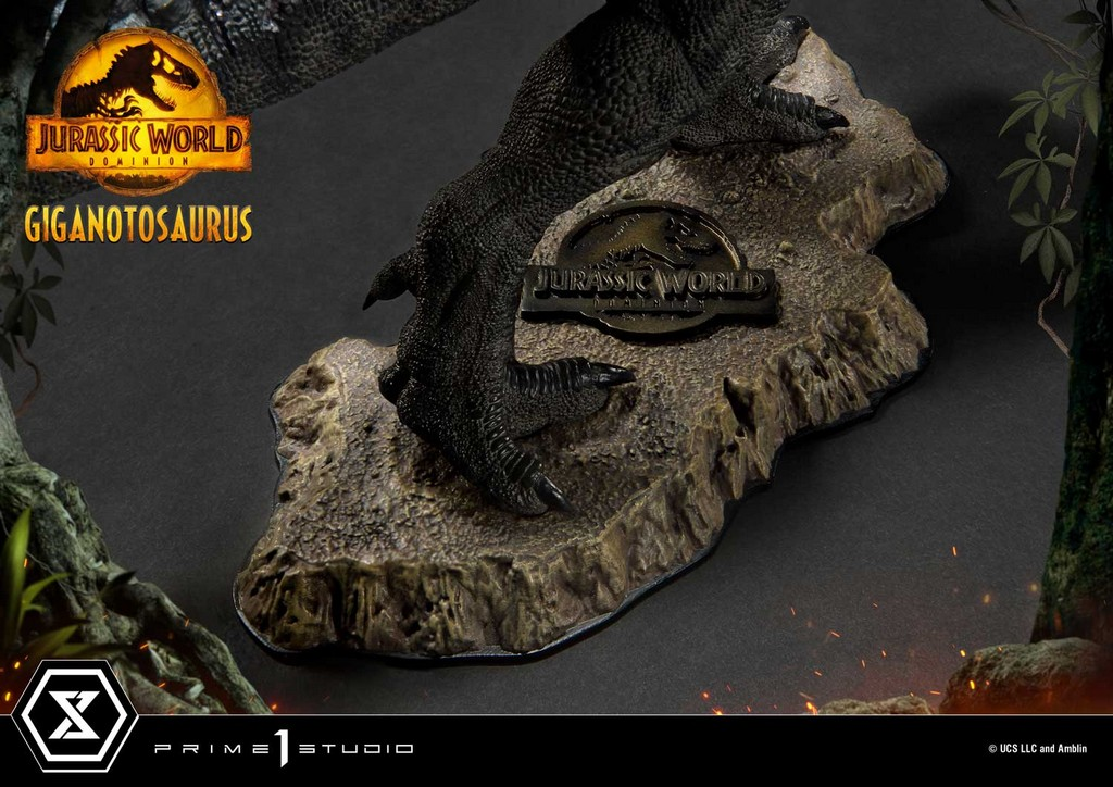JURASSIC WORLD DOMINION - Giganotosaurus - Statuette 48cm - 4