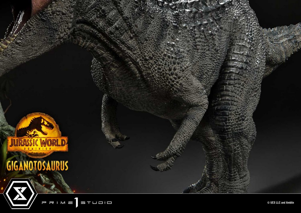 JURASSIC WORLD DOMINION - Giganotosaurus - Statuette 48cm - 5