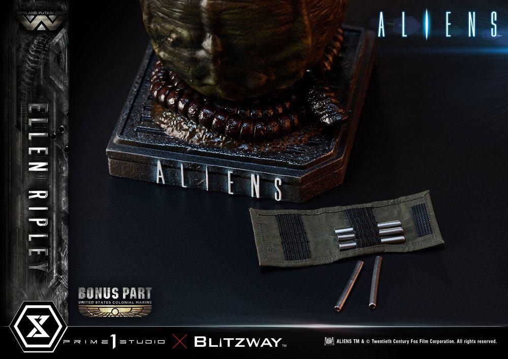 ALIENS - Ellen Ripley - Statuette Premium Masterline Series Bonus 56cm - 4
