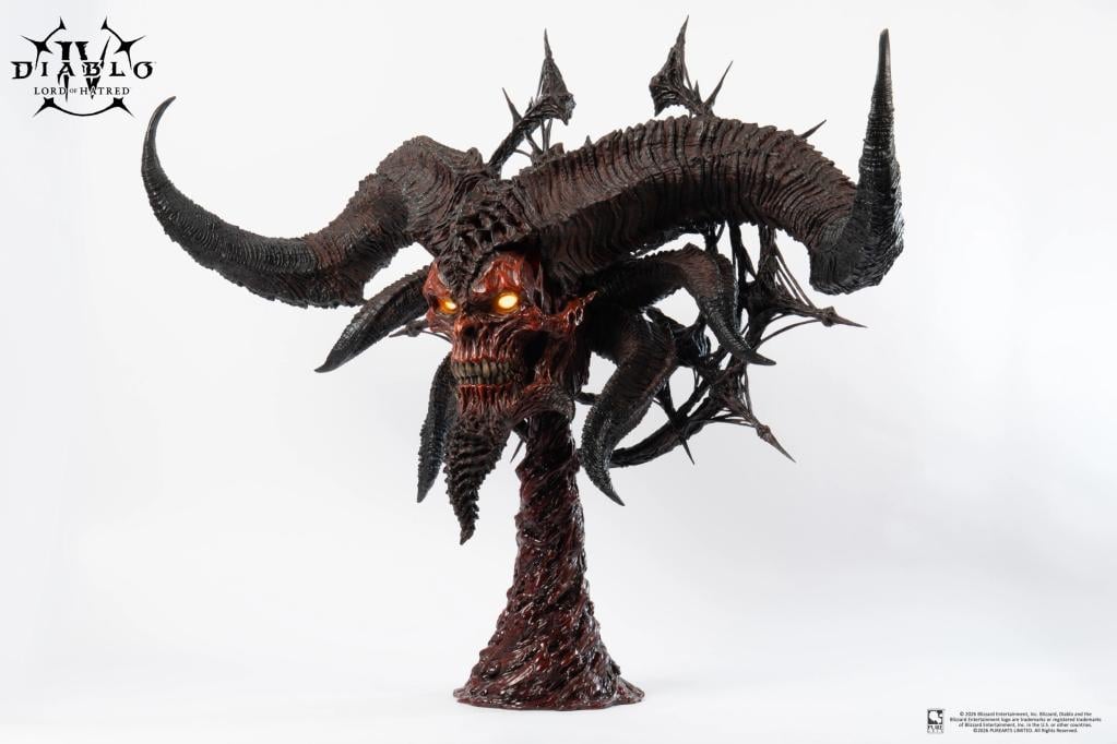 DIABLO IV - Mephisto - Scale Art Mask 1/1 90cm - 3